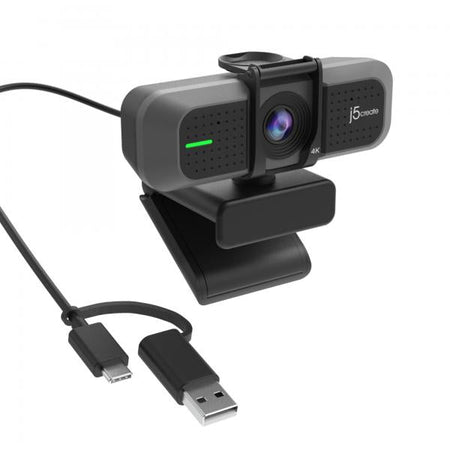 j5create JVU430-N Webcam USB 4K Ultra HD (USB 4K ULTRA HD WEBCAM - )