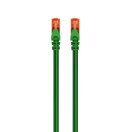 CAVO PATCH CAT 6 U/UTP CCA 1 MT VERDE