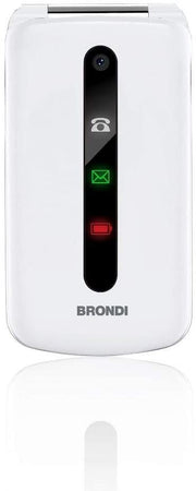 telefono cellulare brondi president bianco