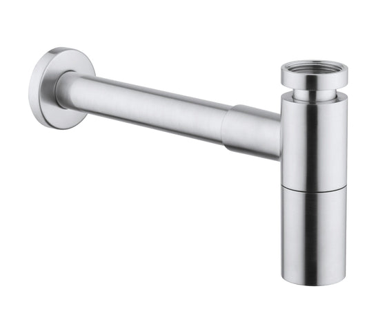 Sifone minimale tondo G1"1/4 modello lusso in acciaio inox 316L di Tubico Tevere