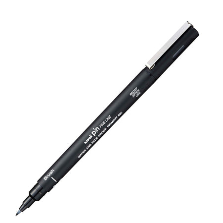 Pin Fineliner Nero Punta Brush Uni Mitsubishi