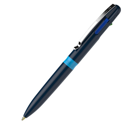 Penna A Sfera Take 4 A Quattro Colori Punta M Fusto Blu Schneider