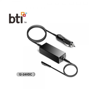 BTI Q5N-AA100W- adattatore e invertitore Interno 100 W Nero (BTI 100W CAR CHARGER - F/ MS SURFACE)