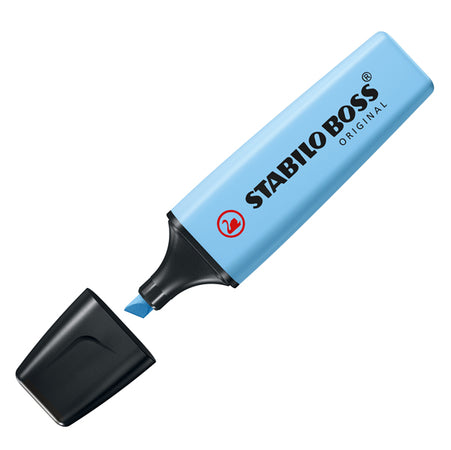 Evidenziatore Stabilo Boss Pastel Azzurro Cielo 70/112