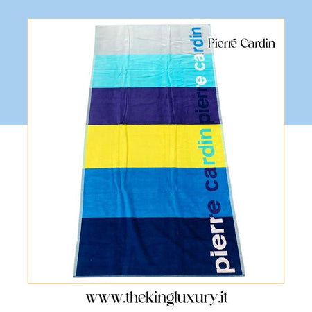 Telo mare Pierre Cardin Velur 90x160 CM Spugna di Cotone Cimato