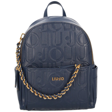 Liu Jo zaino blu linea Adnoide AA5196E0538 Zaini Liu Jo