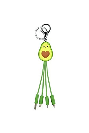 Legami - Cavo 6 in 1 di Ricarica Portachiavi Avocado - Link Up (UCC0010)