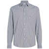 Calvin Klein camicia blu bianca a righe slim fit K10K113161 Camicie Calvin Klein