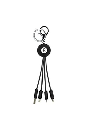 Legami - Cavo 6 in 1 di Ricarica Portachiavi 8 Ball - Link Up (UCC0012)