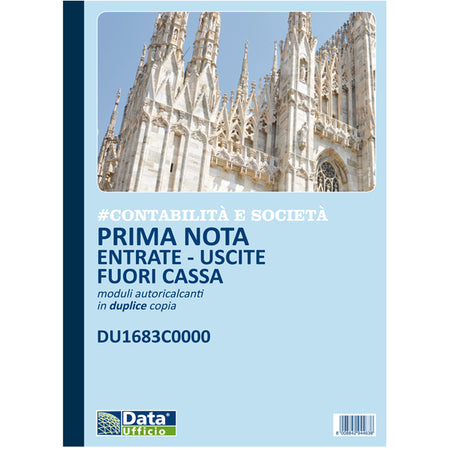 Blocco Entrate/Uscite Extra Cassa 50X2 Copie Autoricalcante Du1683C0000