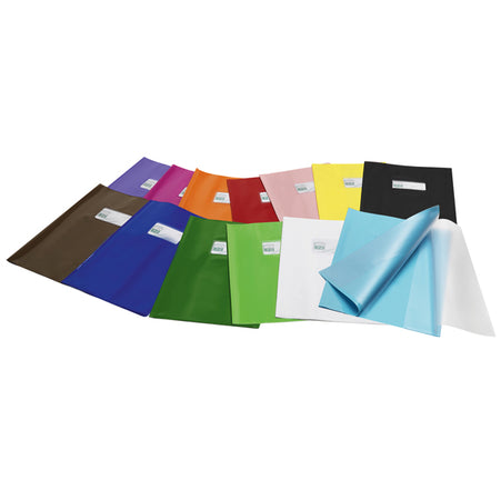 Coprimaxi Pvc Lucido Coprente Greenline 21X30Cm C/Alette Rosa Riplast