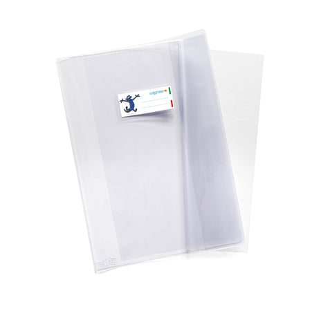 Coprimaxi Pvc 200Mic Supercristallo Neutro C/Alette 21X30Cm Riplast