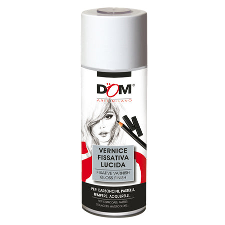 Vernice Fissativa Lucida 400Ml Dom