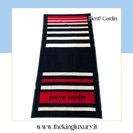 Telo mare Pierre Cardin Velur 90x160 CM Spugna di Cotone Cimato