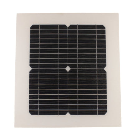 Pannello solare fotovoltaico 34,5 X 34,5 cm ETFE 10W 18V Videl