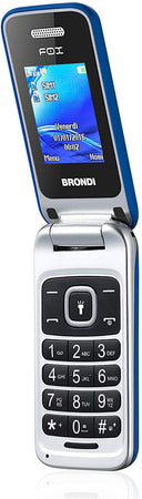 telefono cellulare brondi fox azzurro