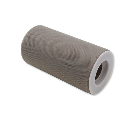 Tulle In Rotolo 12,5Cmx25Mt Argento Opaco Big Party