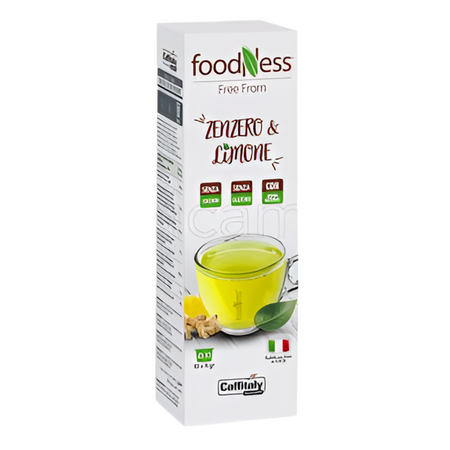 Bevanda "Zenzero e Limone" 10 Capsule FoodNess per Caffitaly System