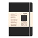 Taccuino C/Elast. Ispira Cop. Rigida F.To A5 96Fg. Puntinato Nero Fabriano