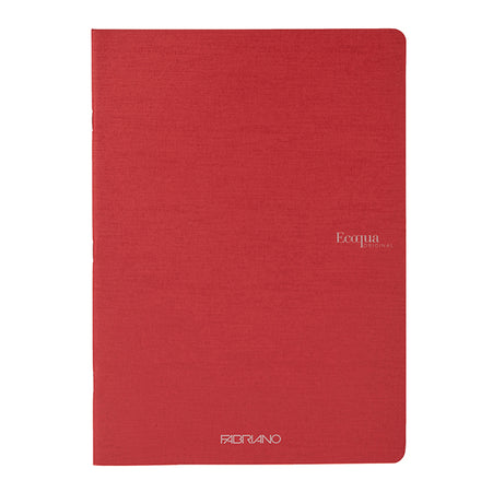 Maxiquaderno A4 38Fg+2 90Gr 5Mm Ecoqua Original Pm Rosso Scuro Fabriano