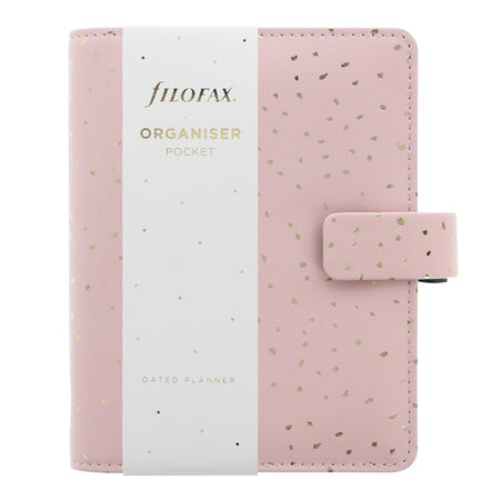 Organiser F.To Pocket 146X128X36Mm C/Cinturino Confetti Rosa Filofax