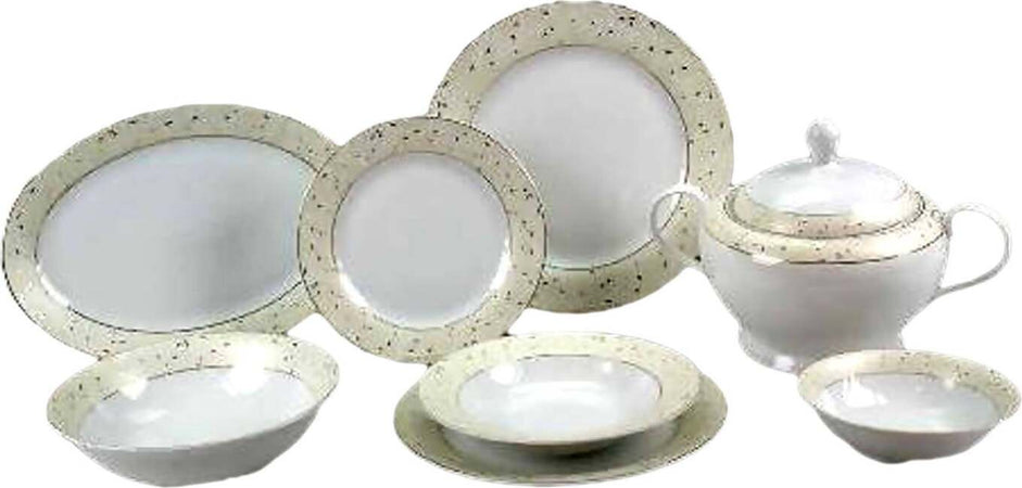 95 pezzi servizio piatti Catherine GOLD art ELE 720444 Cose di Casa Servizio per la tavola da 95 pezzi con servizio the e caffè servizio piatti L'Orchidea - Siderno, Commerciovirtuoso.it