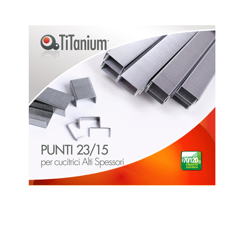 Scatola 1000 Punti 23/15 Titanium