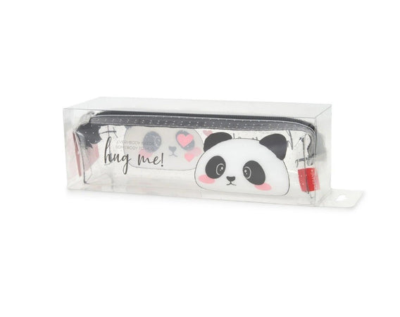 Legami, Pencil Case, Astuccio Trasparente, Panda