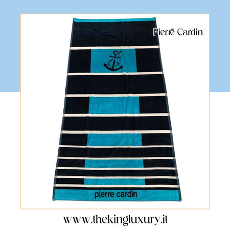 Telo mare Pierre Cardin Velur 90x160 CM Spugna di Cotone Cimato
