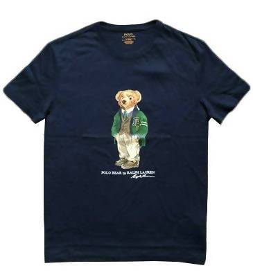 Polo Ralph Lauren T-shirt Uomo Orsetto Polo Bear Polo Ralph Lauren Con Stampa Orso Slim Fit Maglia Maniche Corte