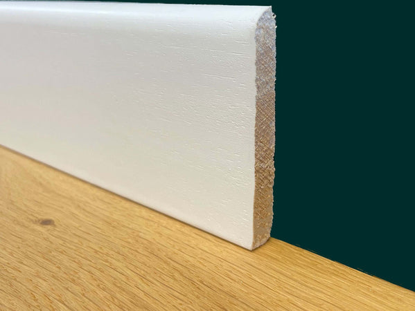 96 ml di BATTISCOPA BC laccato bianco in legno MASSELLO 70X10 Fai da te/Prodotti per la costruzione/Materiali da costruzione/Pavimenti/Materiali per pavimenti/Battiscopa Eternal Parquet - Ariano Irpino, Commerciovirtuoso.it