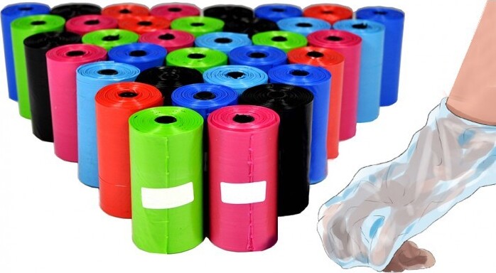 960 SACCHETTI IGIENICI BUSTINE PER ESCREMENTI CANI GATTI RACCOLTA FECI COLORATI Trade Shop italia - Napoli, Commerciovirtuoso.it