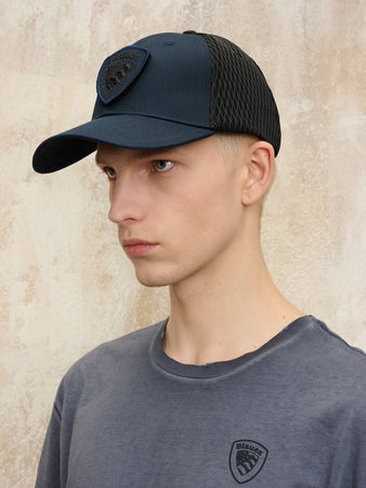 Blauer Cappello uomo mod Quaker 25SBLUA04528