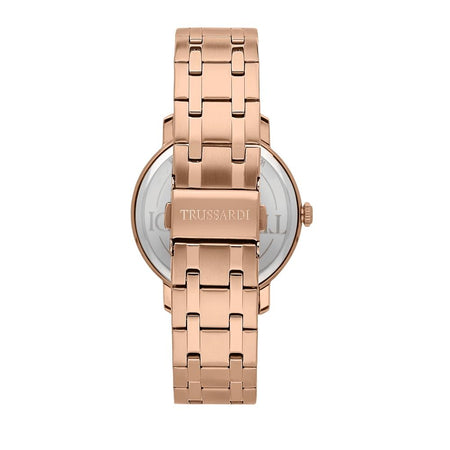 Orologio TRUSSARDI uomo T-couple tempo oro rosa / blu