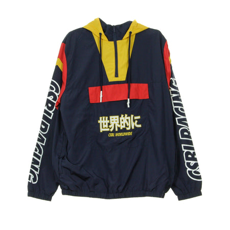 CAYLER & SONS Giacca a Vento Infilabile Uomo Crt Windbreaker Navy/yellow da uomo