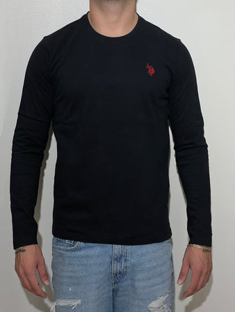 T-shirt manica lunga nera