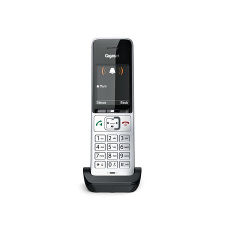 COMFORT 500HX Telefono analogico /DECT Identificatore di chiamata Nero, Argento