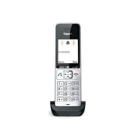 COMFORT 500HX Telefono analogico /DECT Identificatore di chiamata Nero, Argento