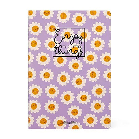 Legami, Quaderno A Righe Medium, A5, Tema Daisy