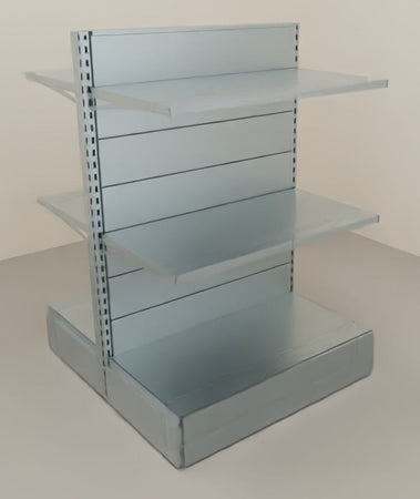 Scaffalatura metallica da negozio zincata cm. 100x50x140h