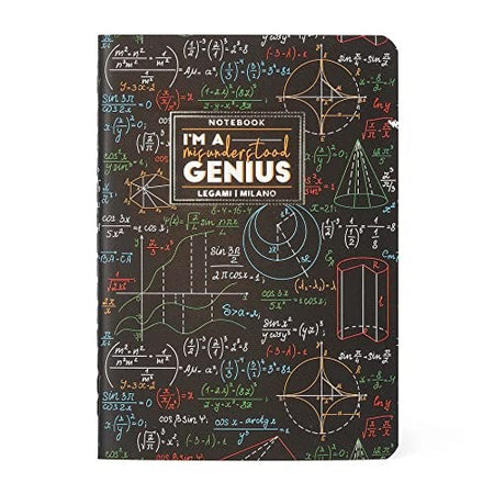 Legami, Quaderno A Righe Small, A6, Tema Genius