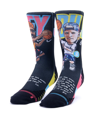 Calzini Scrimmage unisex basket Sidney&Billy Black