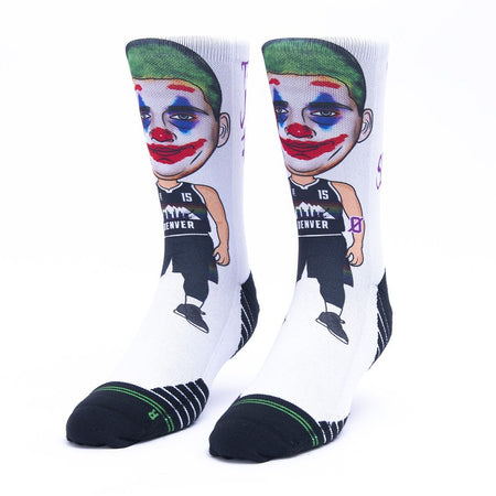 Calzini unisex Scrimmage basket The Joker White