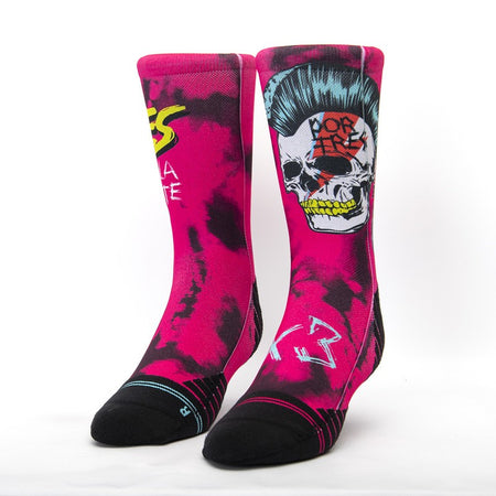 Calzini unisex Scrimmage Por Tres calze da Padel Fuxia