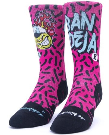 Calzini unisex Scrimmage Bandeja calze da Padel Fuxia