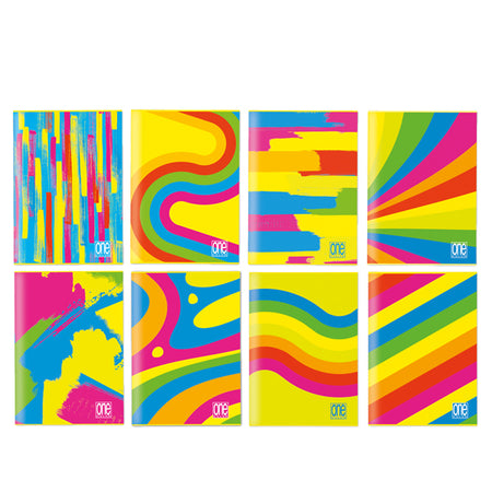 Maxiquaderno Spiralato A4 80Gr One Color 1 Rigo 60Fg Fantafluo Blasetti