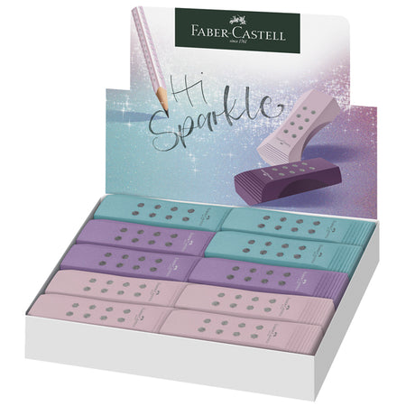 Gomma Rollon Sparkle Colori Assortiti Faber Castell