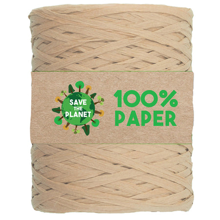 Rafia In Carta 100Mt Colore Beige 32 Brizzolari