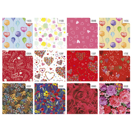 Rotolo Carta Regalo Fantasia 70X200Cm Rex Sadoch