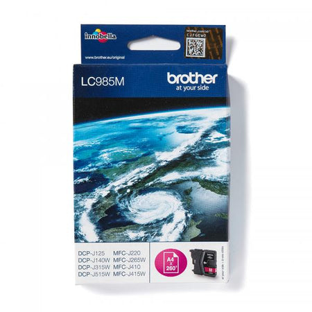 CARTUCCIA BROTHER LC985 MAGENTA MFC J410